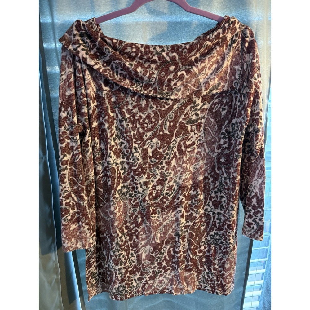 Zenergy by‎ Chico's Women's Top Size 2 Plus Size